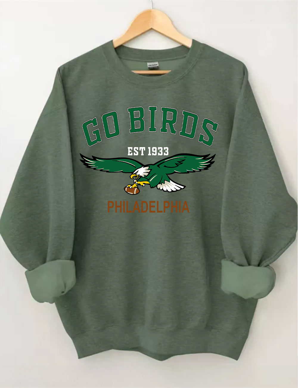 Go Birds Philadelphia Eagle Football Sweatshirt