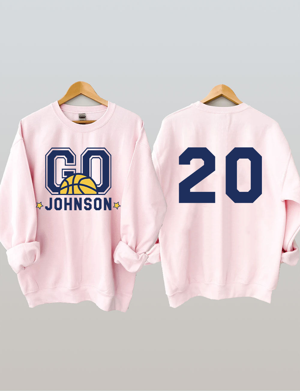 Go Basketball Custom Sweatshirt