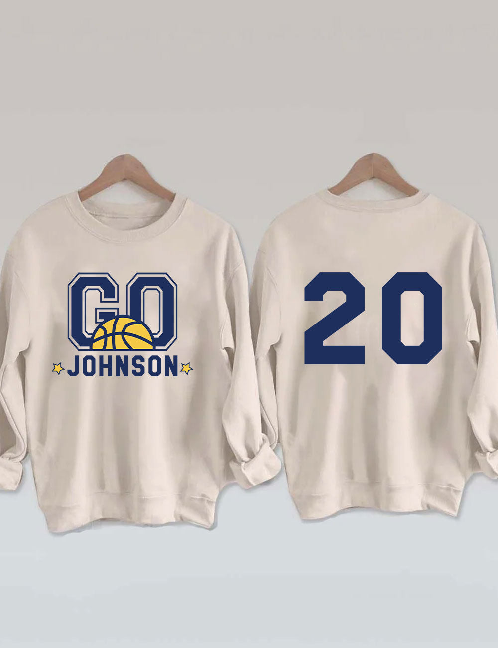 Go Basketball Custom Sweatshirt