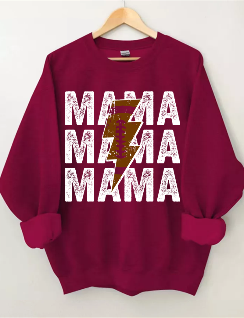Custom Football Mom Sweatshirt