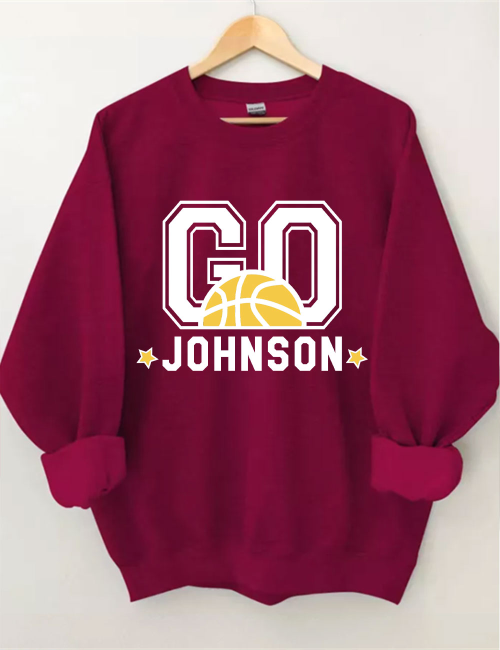 Go Basketball Custom Sweatshirt