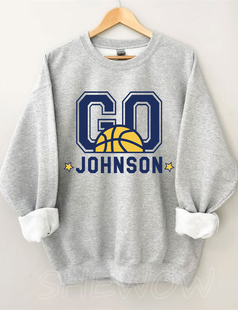 Go Basketball Custom Sweatshirt