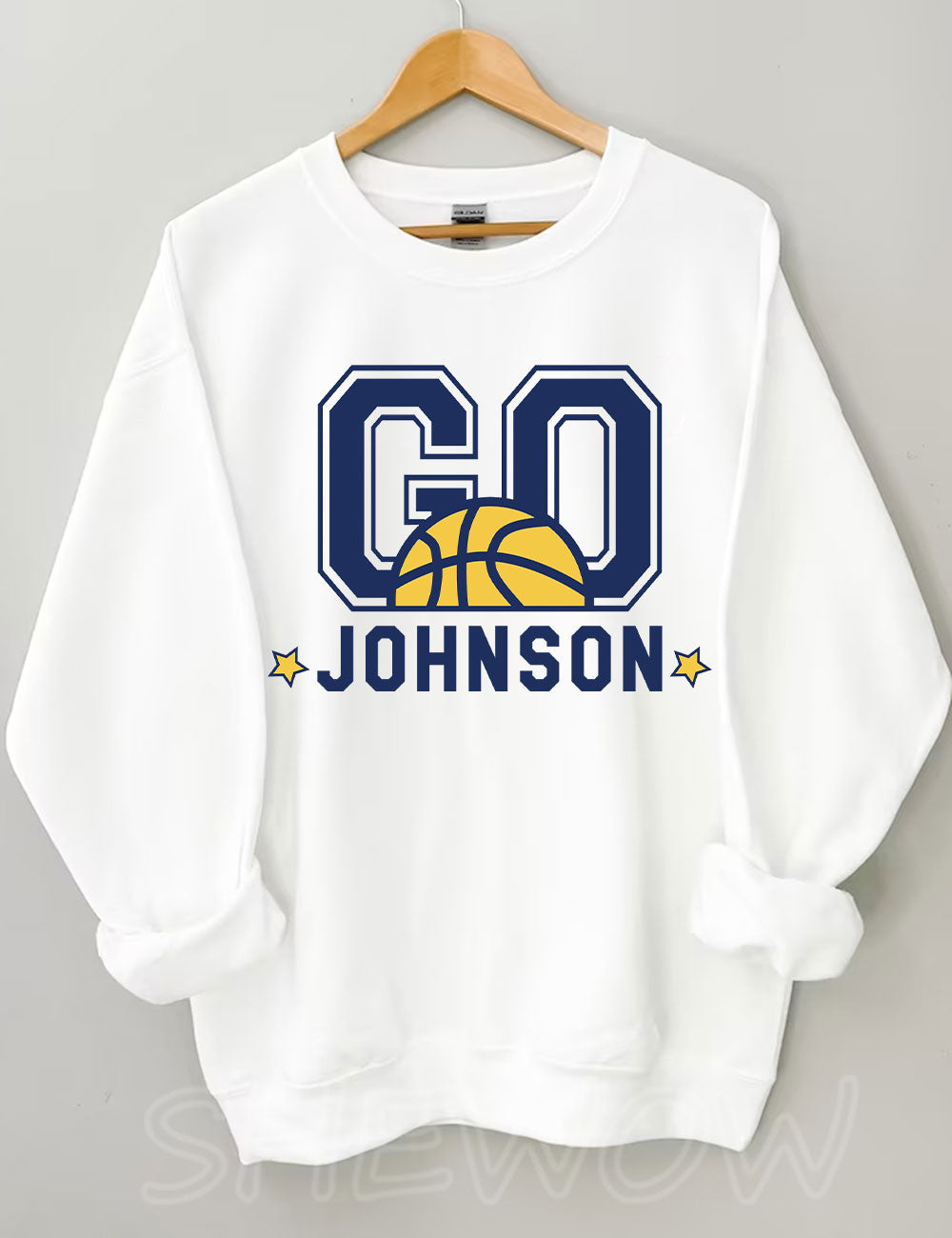Go Basketball Custom Sweatshirt