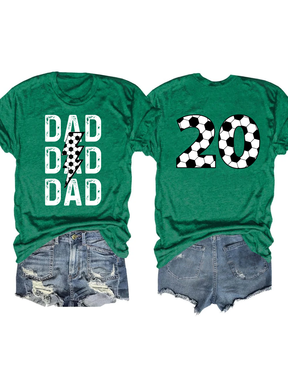 Custom Football Dad T-shirt