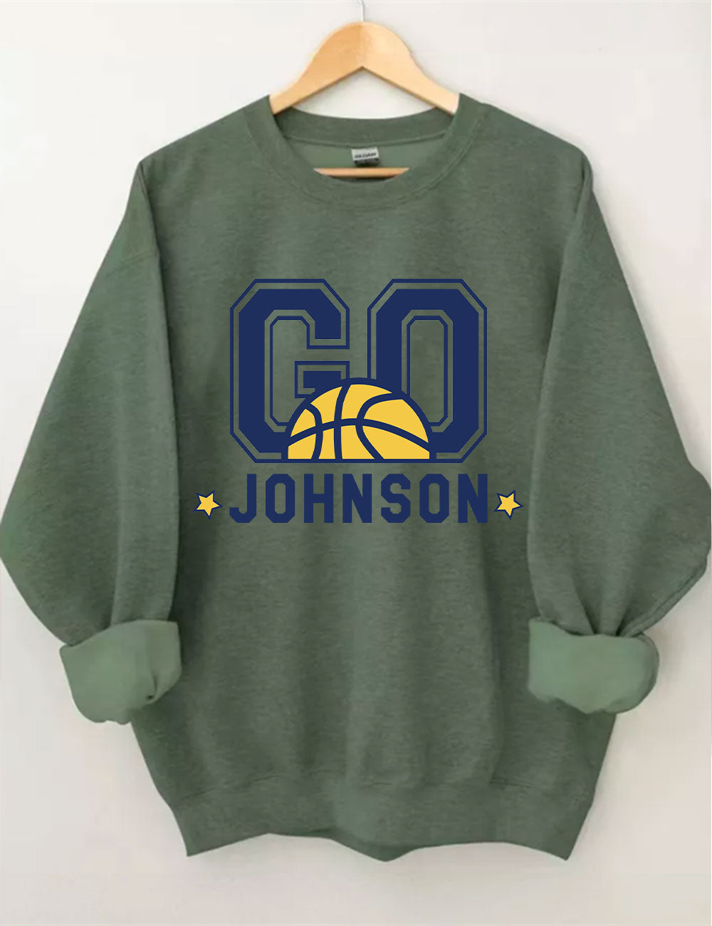 Go Basketball Custom Sweatshirt
