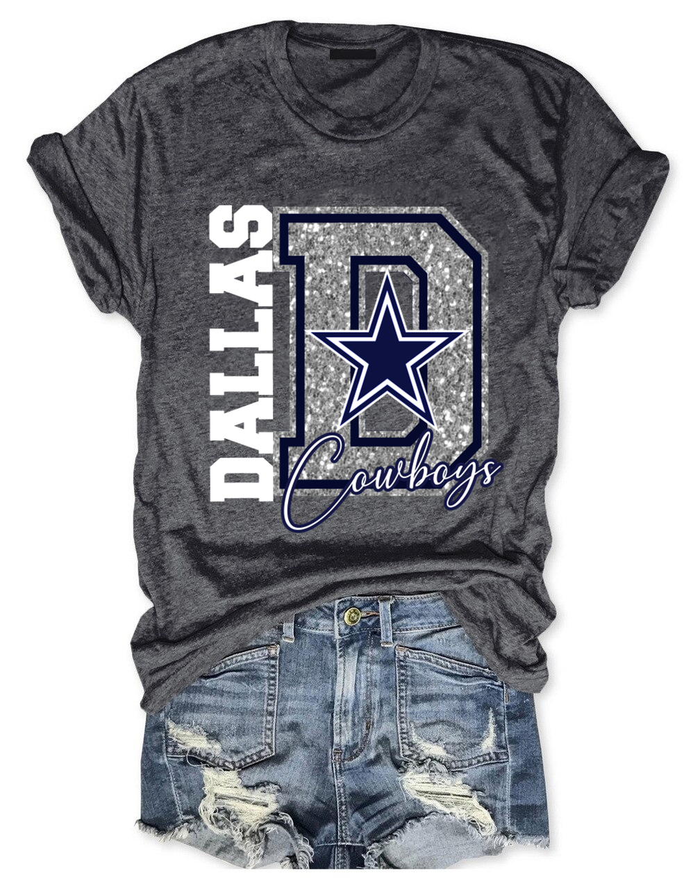 Bling Dallas Cowboys Football T-Shirt
