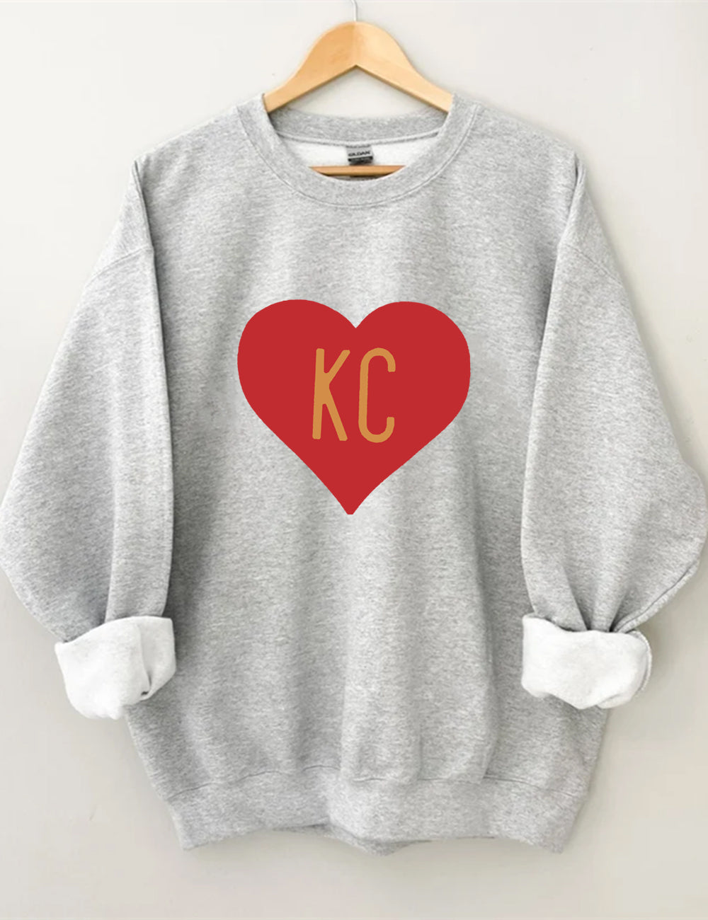 KC Heart Sweatshirt