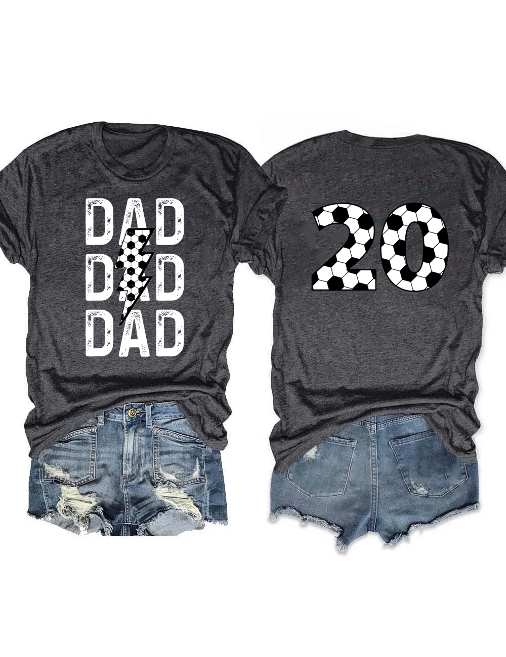 Custom Football Dad T-shirt