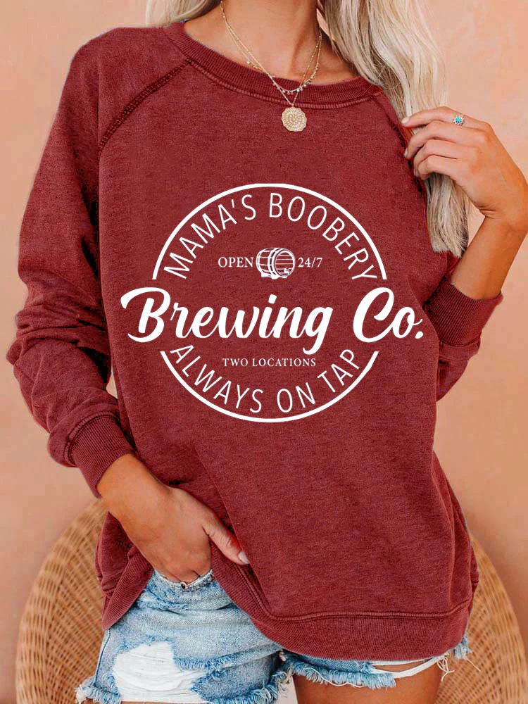 Mama's Boobery Sweatshirt