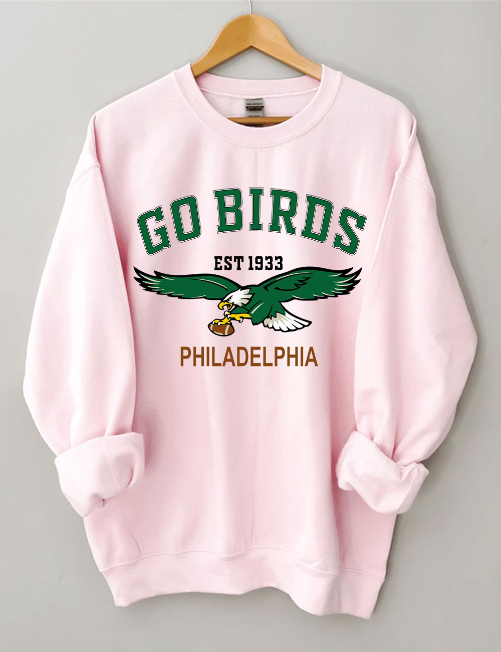 Go Birds Philadelphia Eagle Football Sweatshirt
