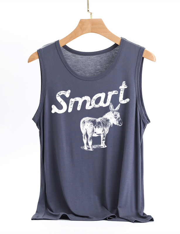 Funny Smart Ass Donkey Tank