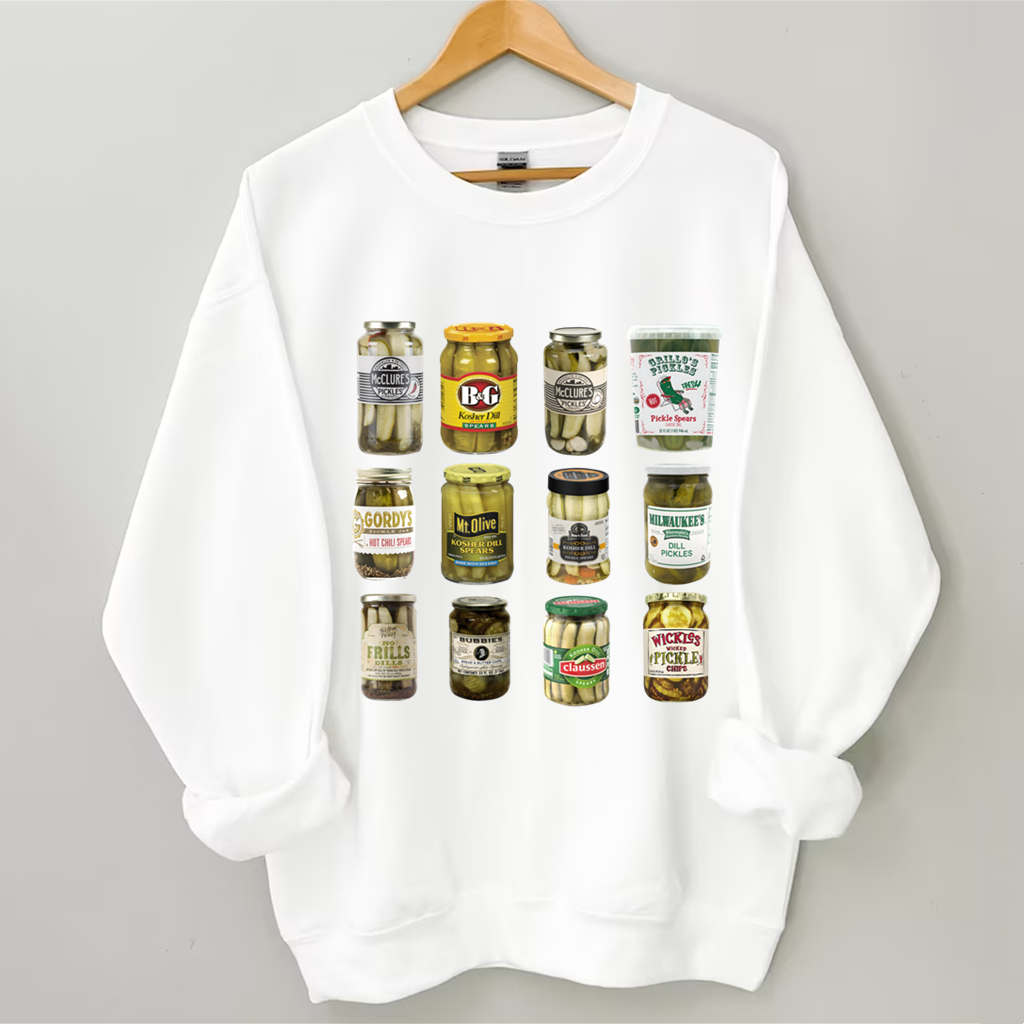 Vintage Canned Pickles Sweatshirt-Shehaha