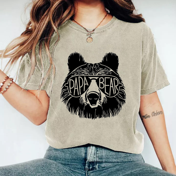 Papa Bear Sunglass T-Shirt