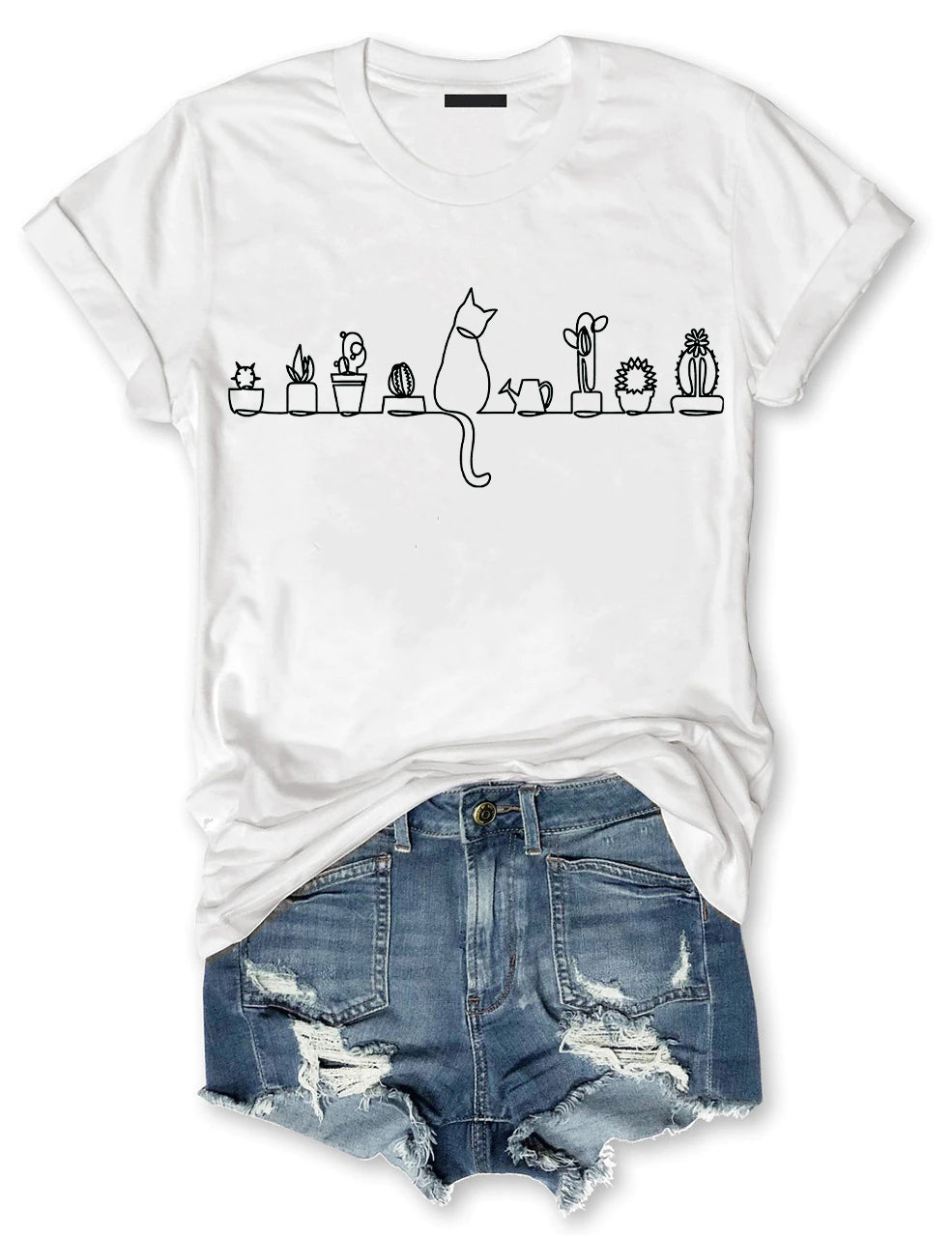 Cats and Plants T-Shirt