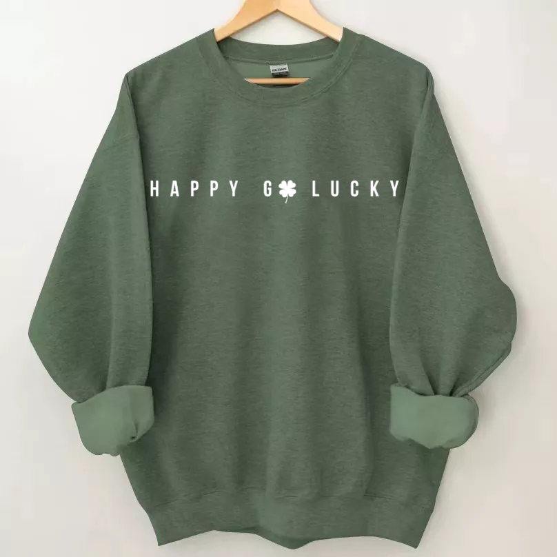 Happy Go Lucky St Sweatshirt