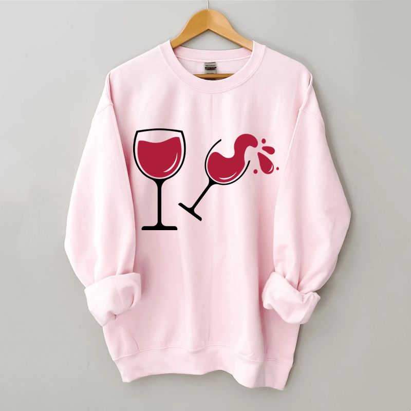 Wine Glass Sweatshirt