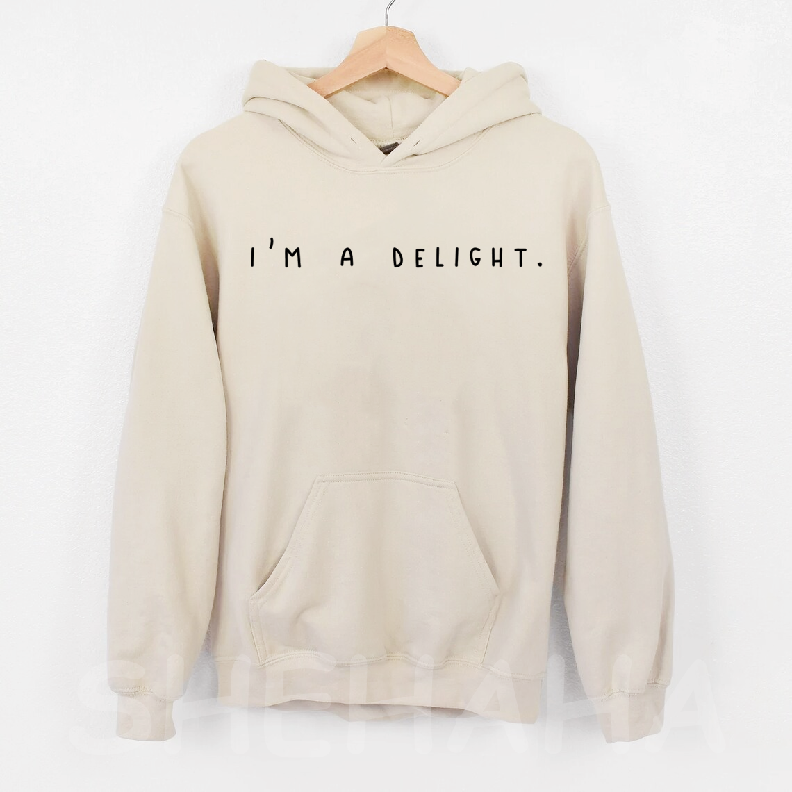 I'm a Delight, Sarcastic Hoodie