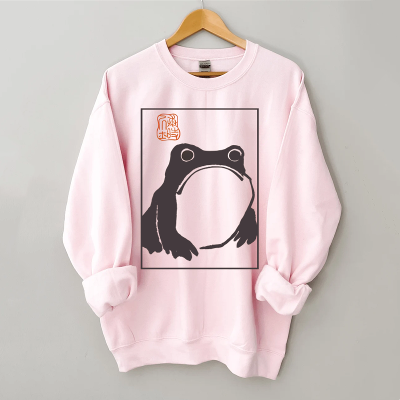 Unimpressed Frog Sweatshirt