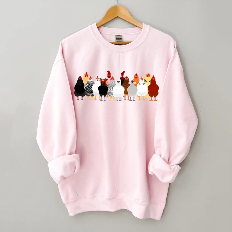 Funny Chickens Sweatshirt