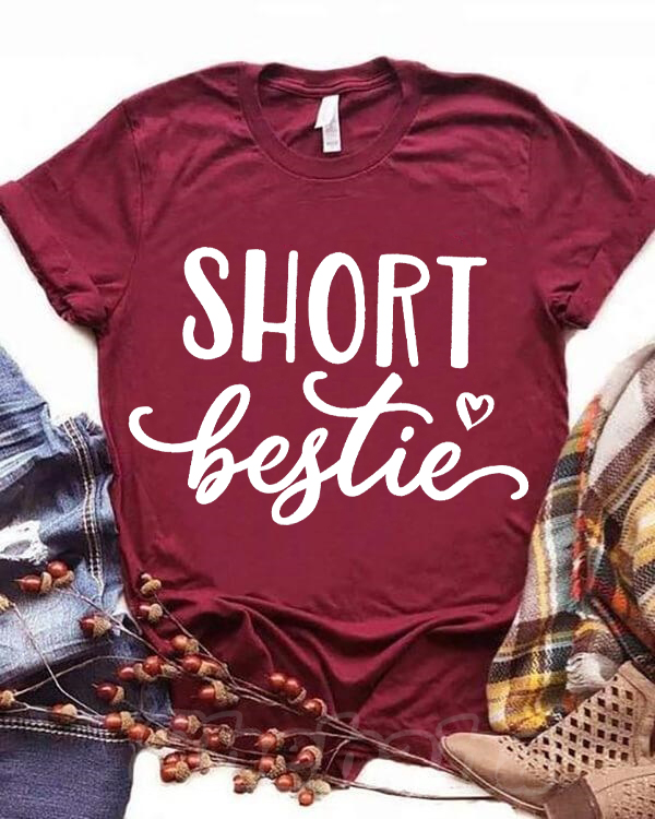 Tall Bestie Short Bestie T-Shirt