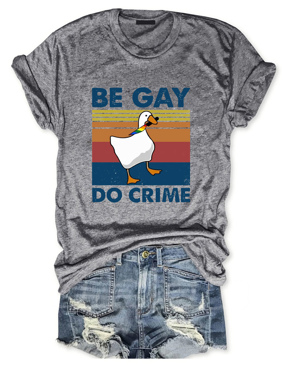 Be Gay Do Crime T-shirt-Shehaha