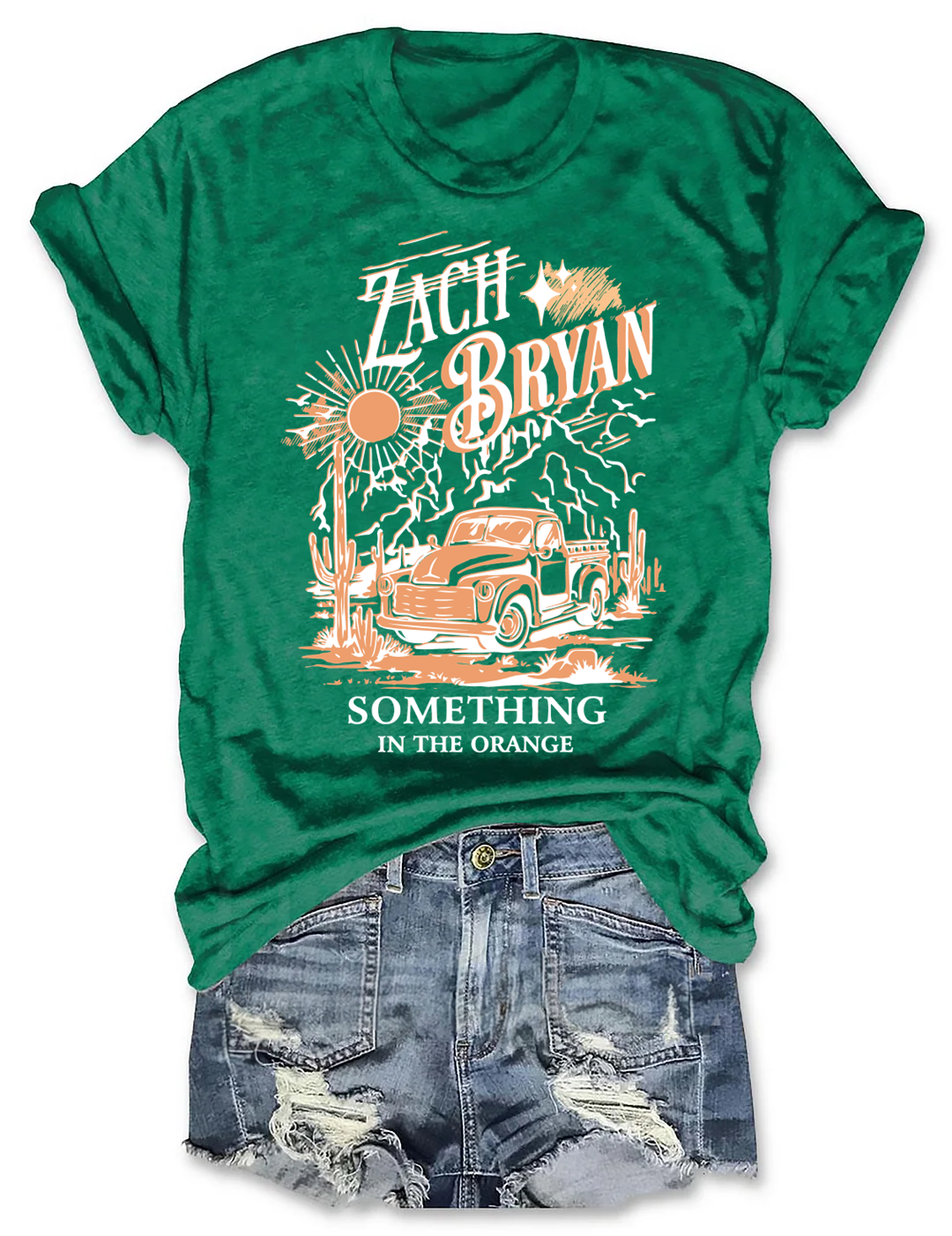 Something In The Orange T-Shirt