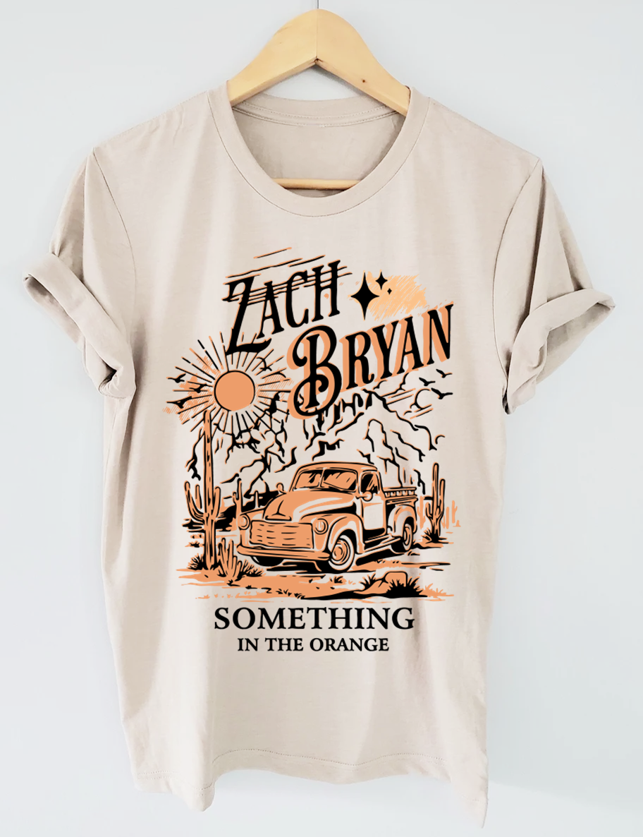 Something In The Orange T-Shirt