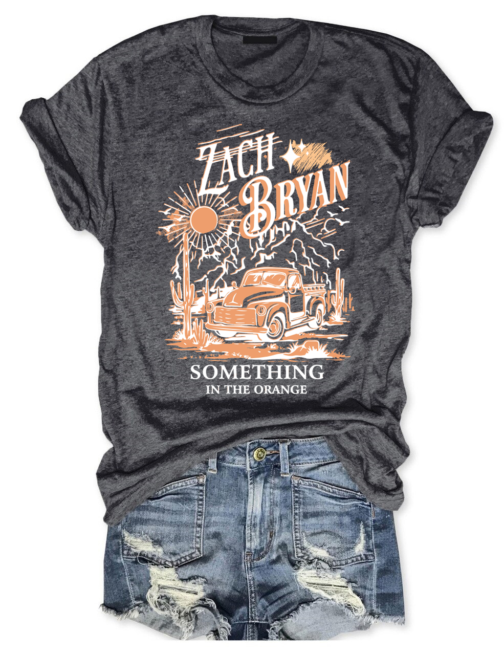 Something In The Orange T-Shirt