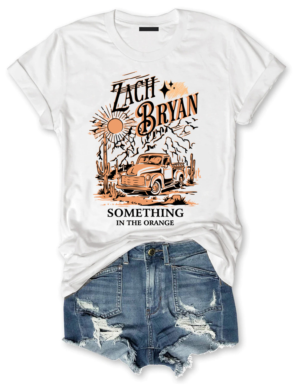 Something In The Orange T-Shirt