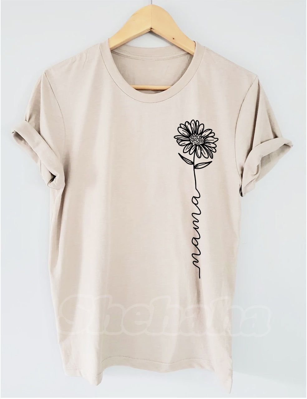 Mama flower T-shirt