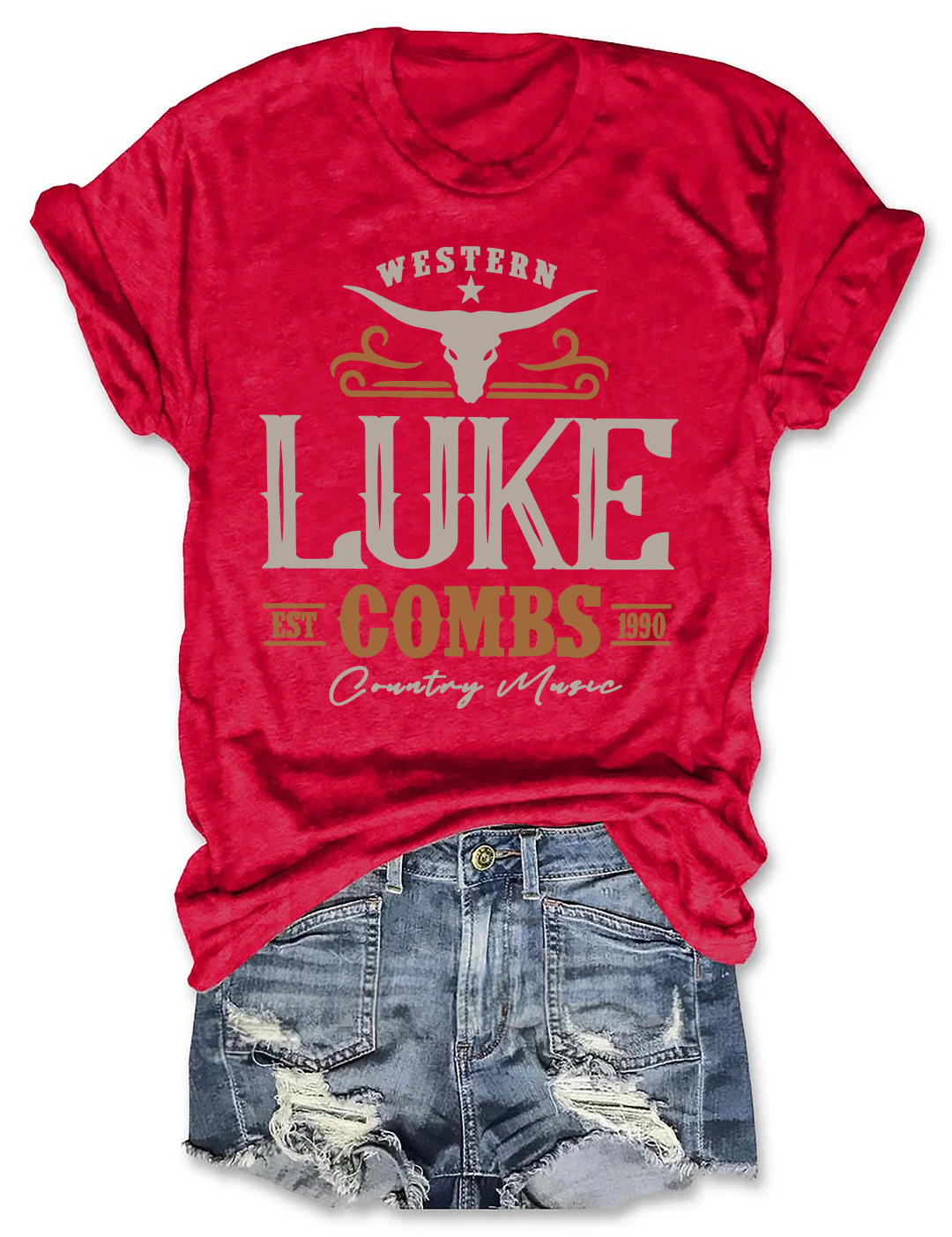 Luke Combs Est 1990 T-Shirt