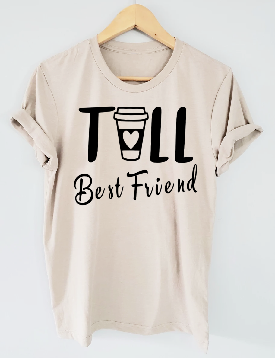 Tall and Short Best Friends T-Shirt