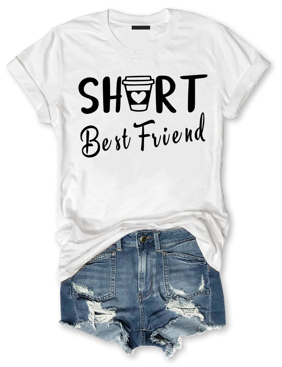 Tall and Short Best Friends T-Shirt