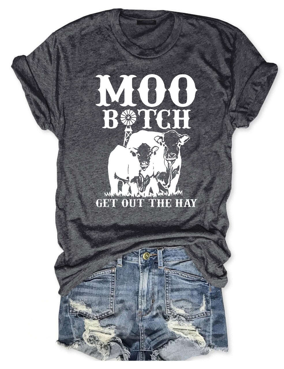 Farmer Life Cow Bitch T-shirt
