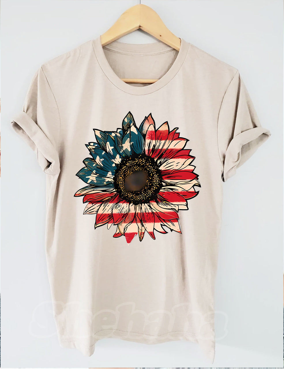 America Sunflower T-shirt