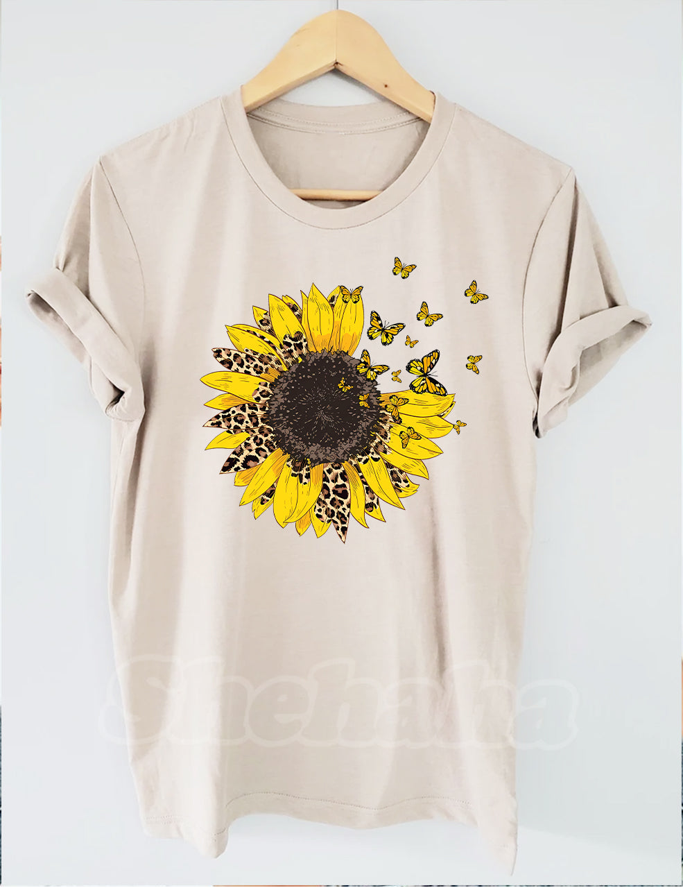 Leopard Sunflower T-shirt