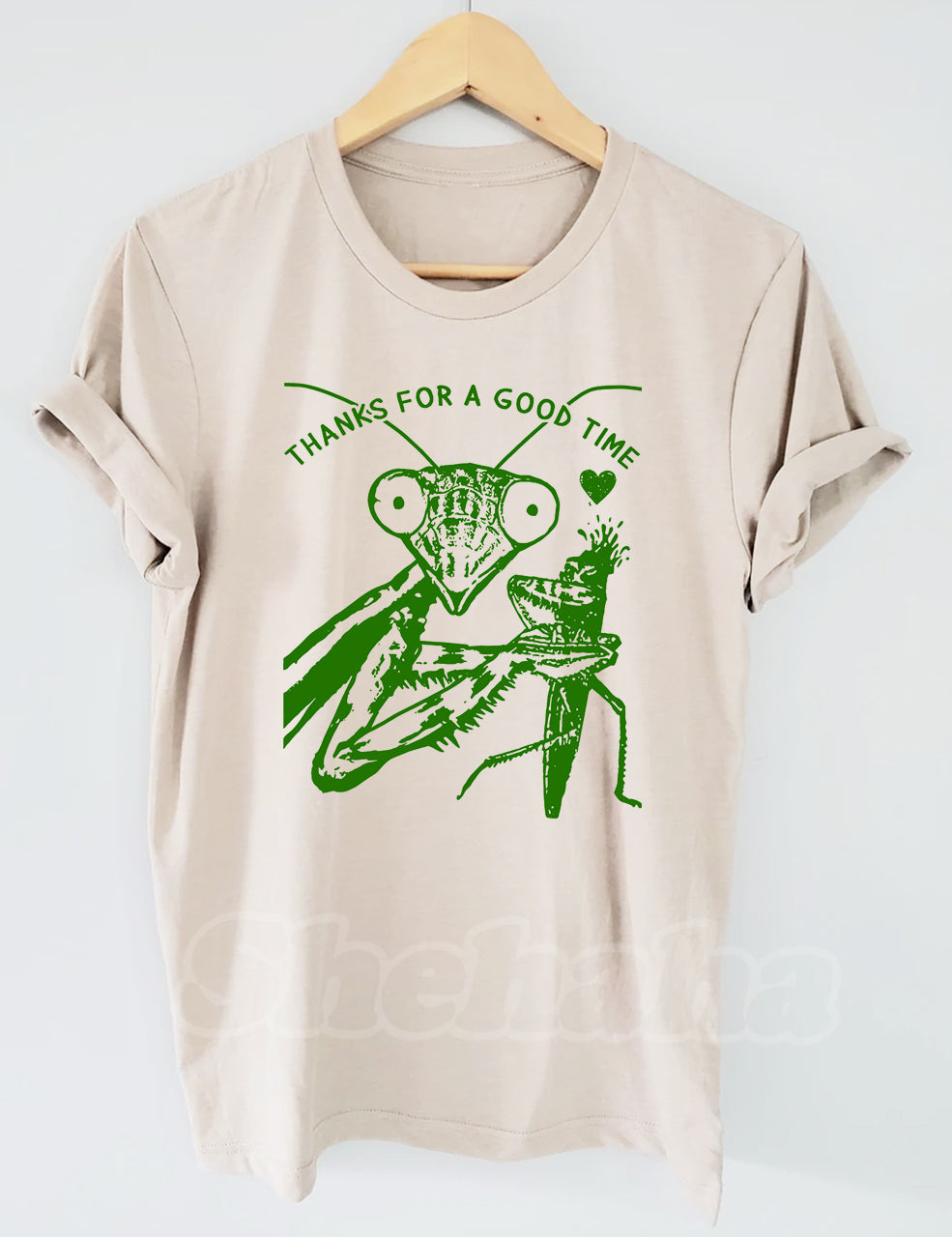 Cute Insect Praying Mantis Funny T-shirt