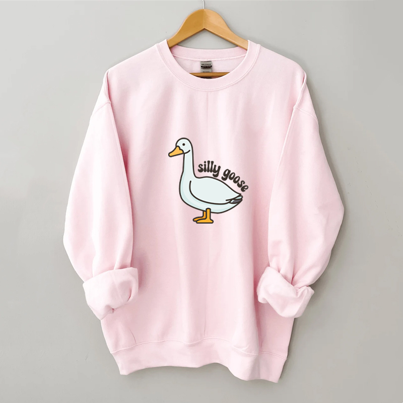 Silly Goose Sweatshirt-Shehaha
