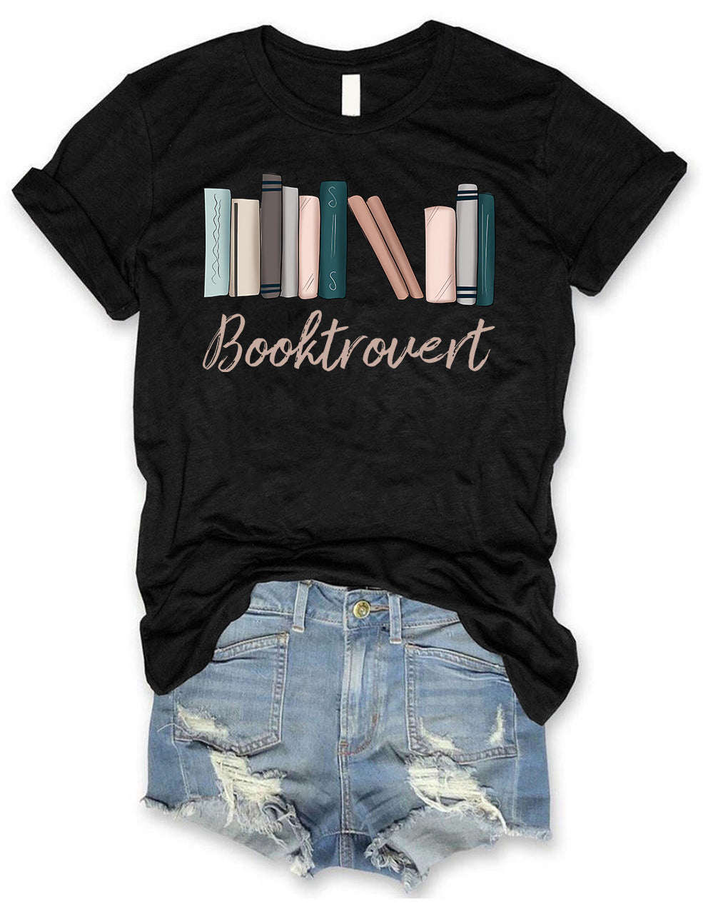 I Closed My Book To Be Here T-shirt