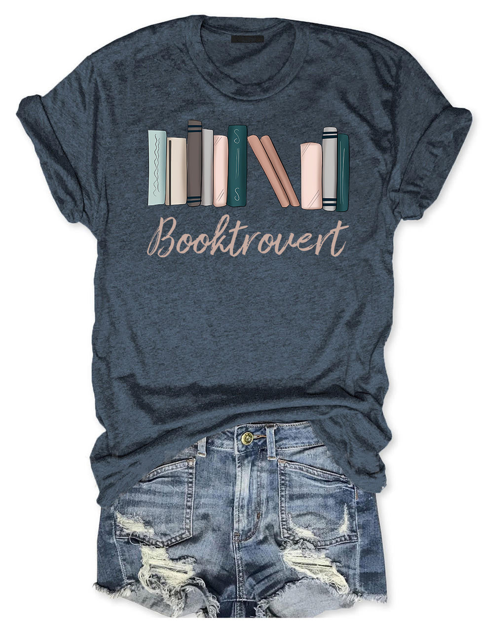 I Closed My Book To Be Here T-shirt