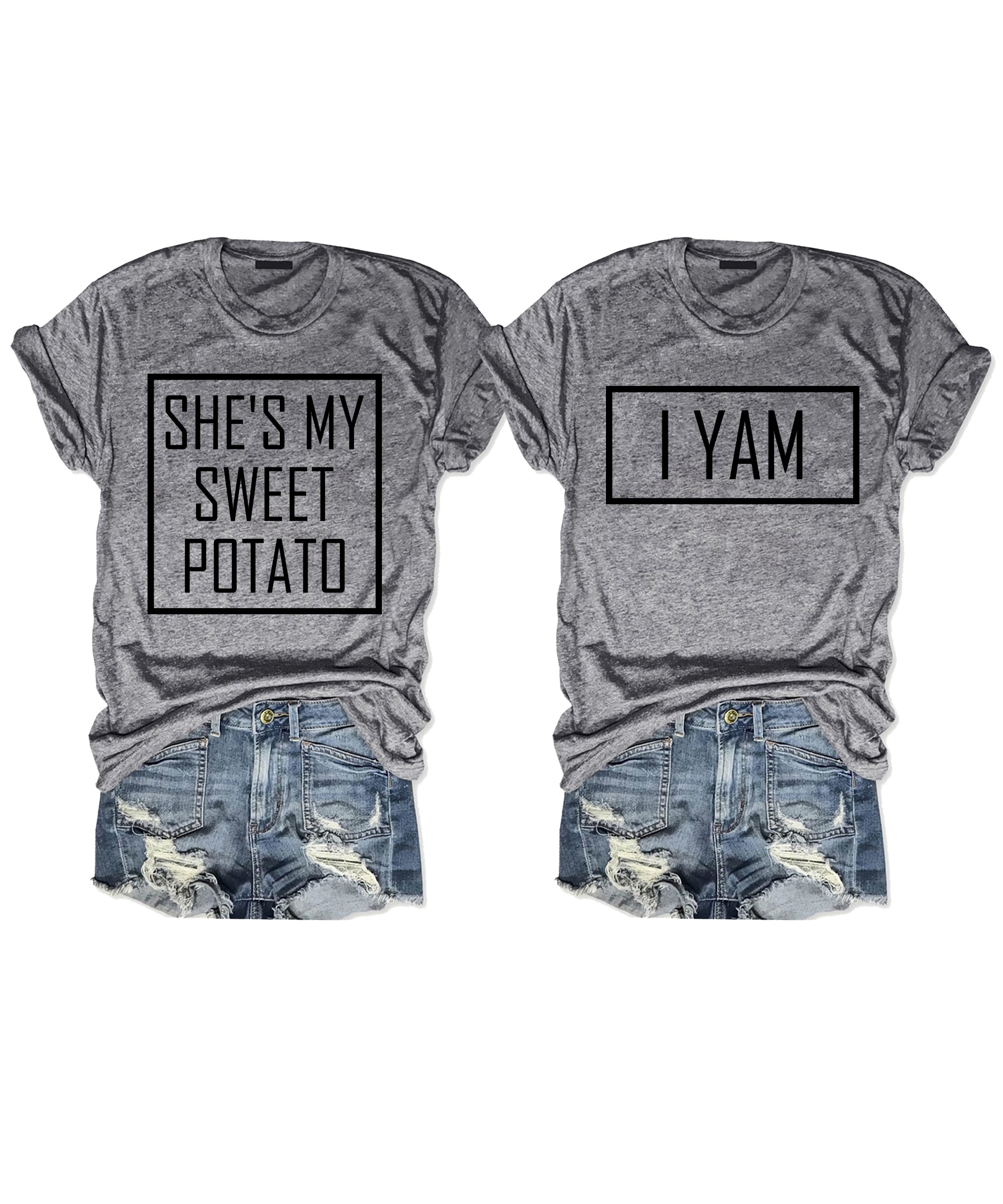 She's My Sweet Potato I Yam T-shirt