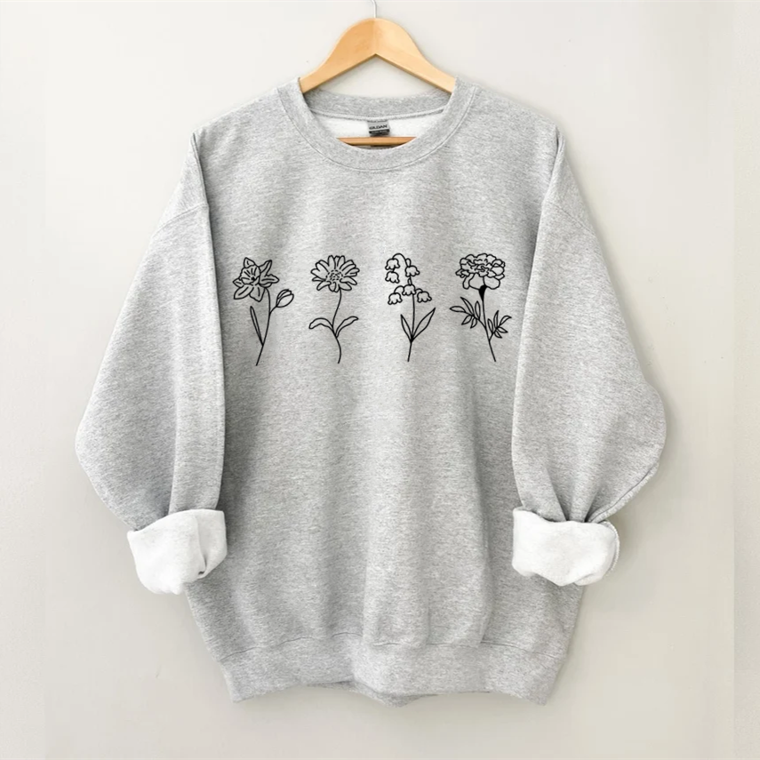 Flower Sweatshirt