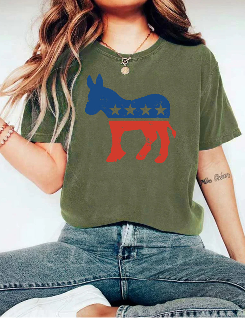 Vintage Democrat Donkey T-shirt