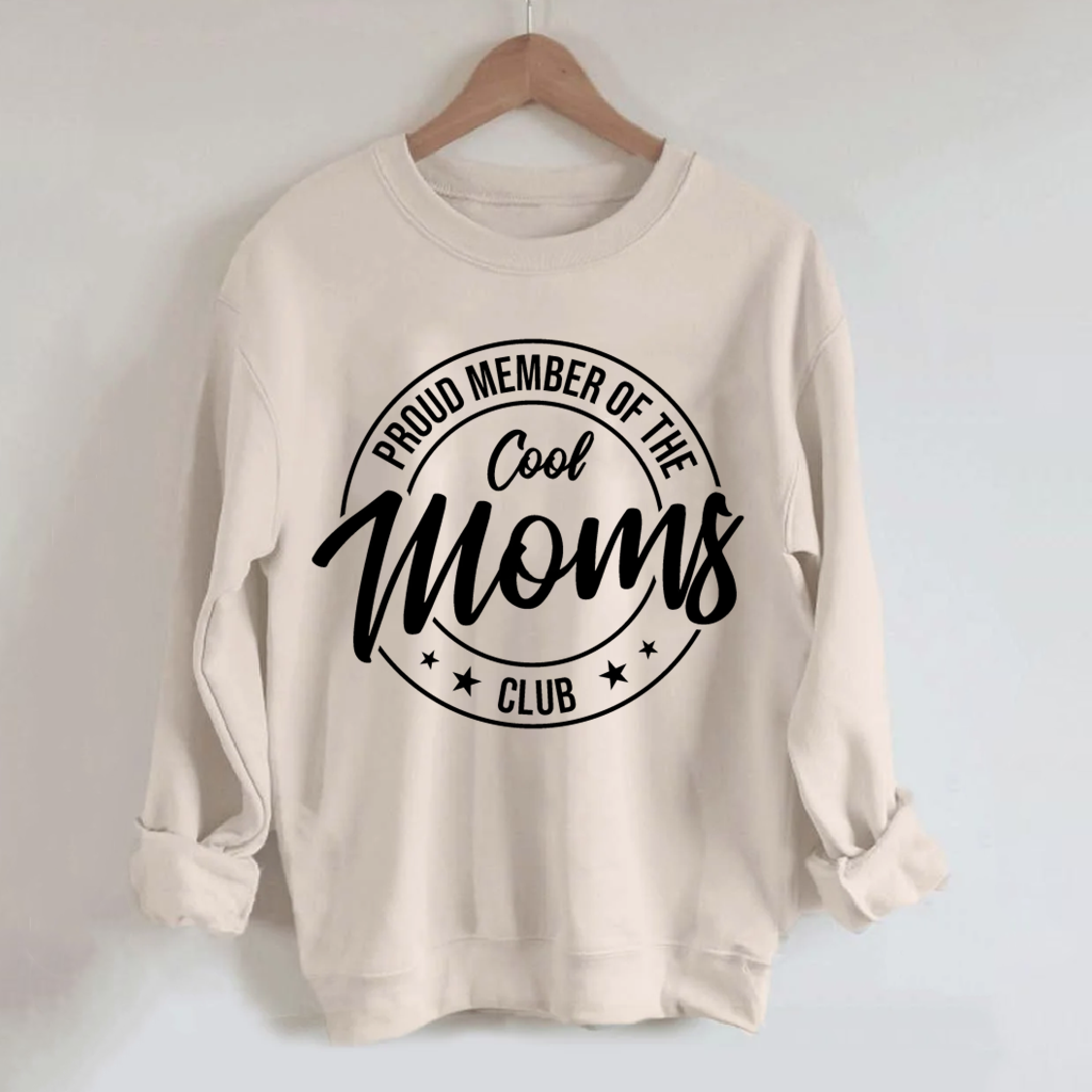 Cool Moms Club Sweatshirt-Shehaha