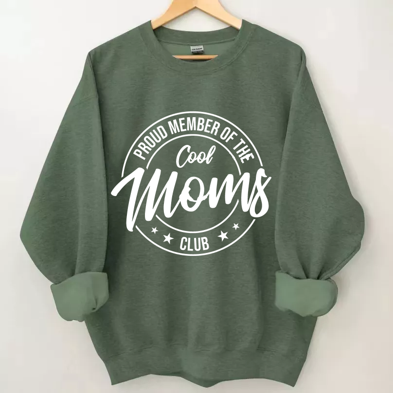 Cool Moms Club Sweatshirt-Shehaha