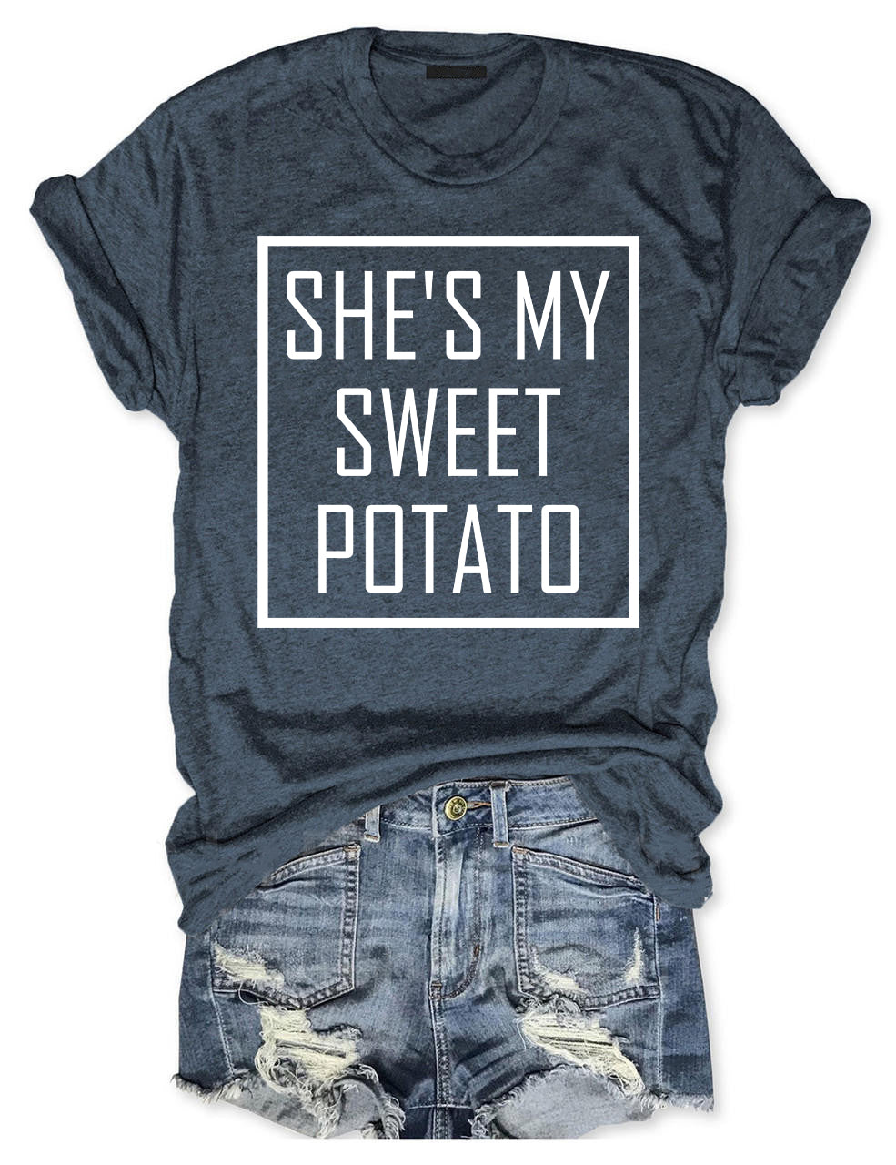 She's My Sweet Potato I Yam T-shirt