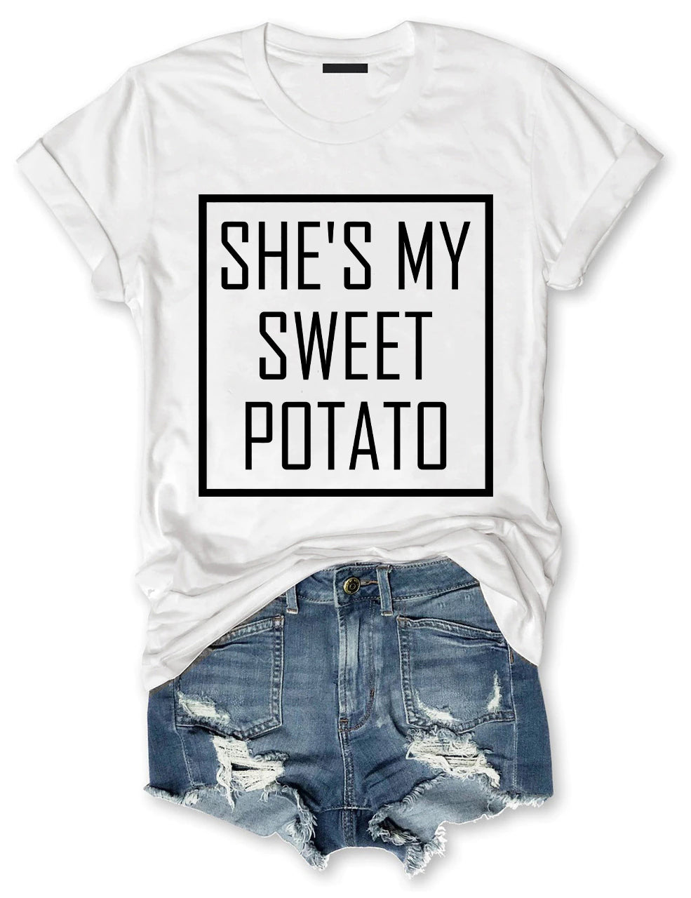 She's My Sweet Potato I Yam T-shirt