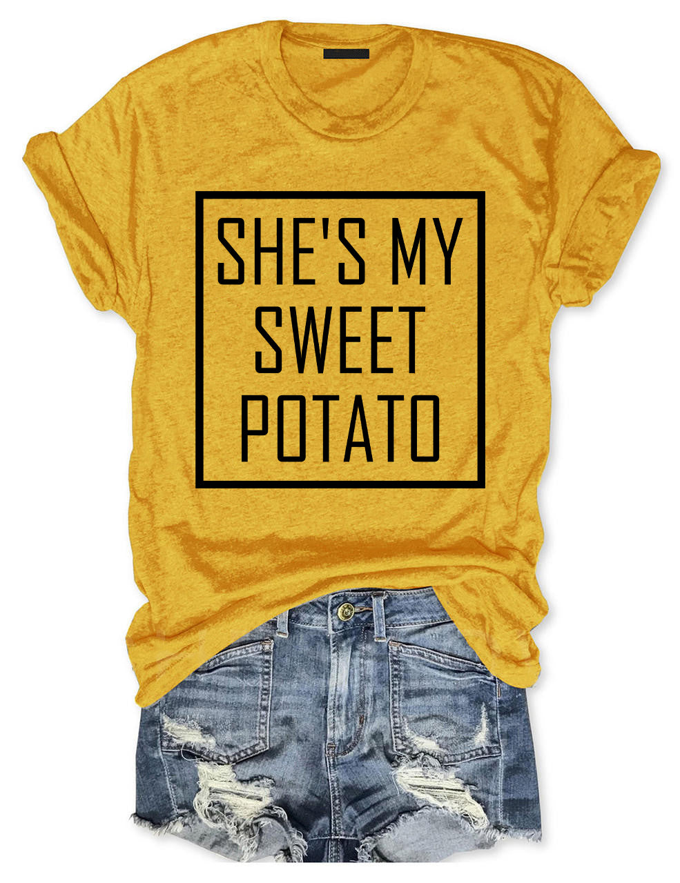 She's My Sweet Potato I Yam T-shirt