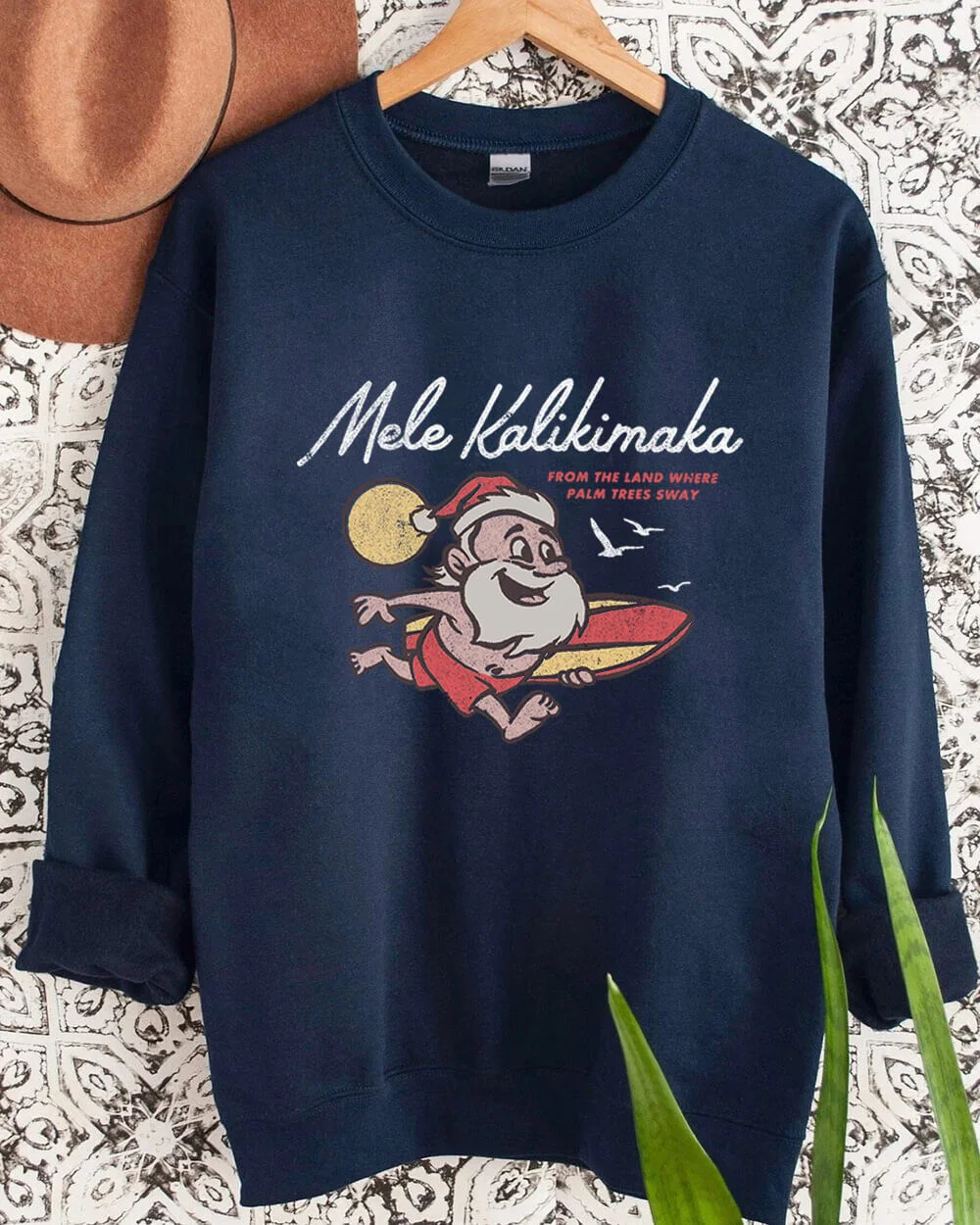 Mele Kalikimaka Hawaii Christmas Sweatshirt