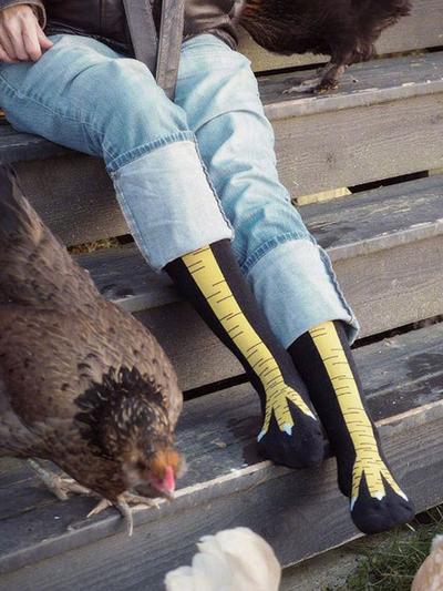 Chicken Legs Novelty Socks Funny Gift